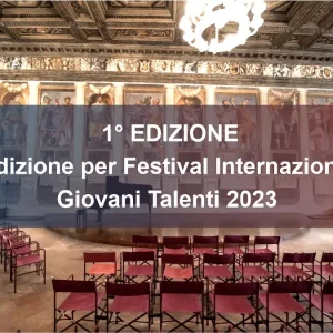 1° Edizione - Audizioni 2023